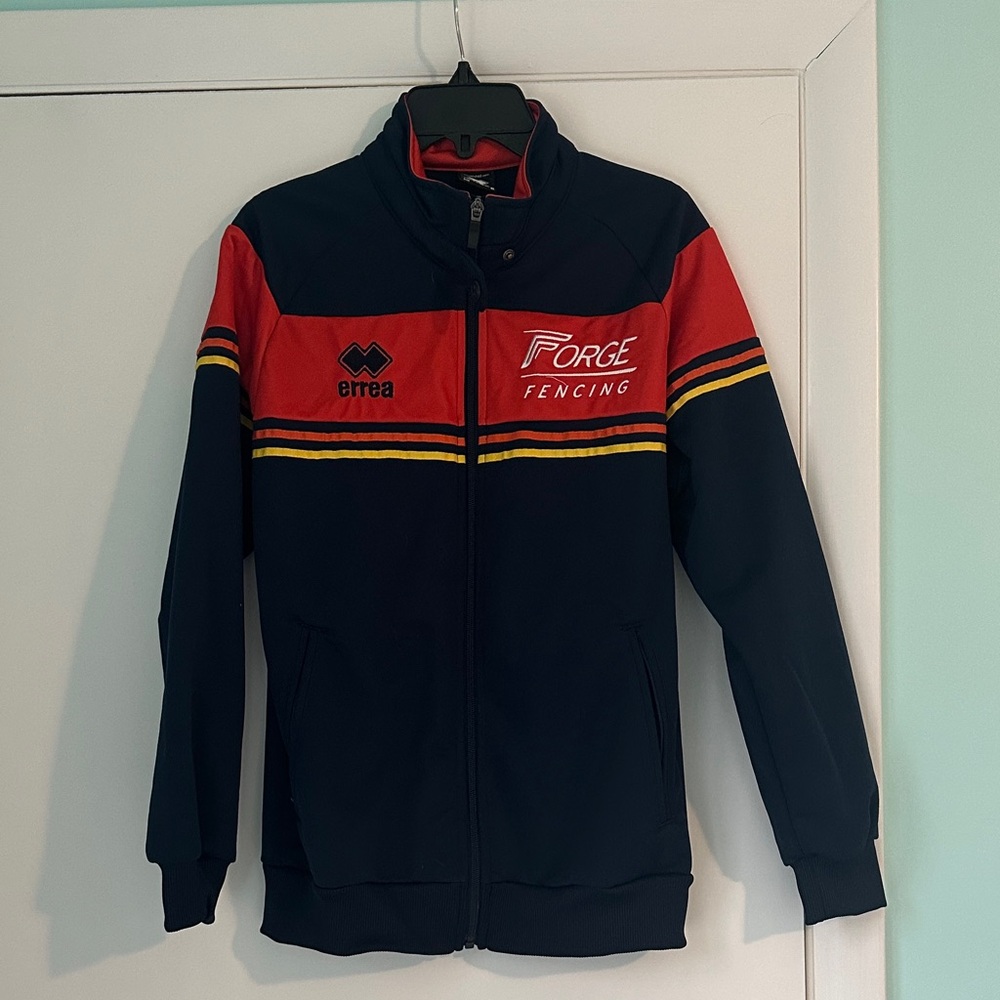 Errea Forge Fencing Durham Navy Jacket Small